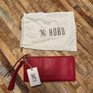 NWT Hobo Red Vida Wristlet!